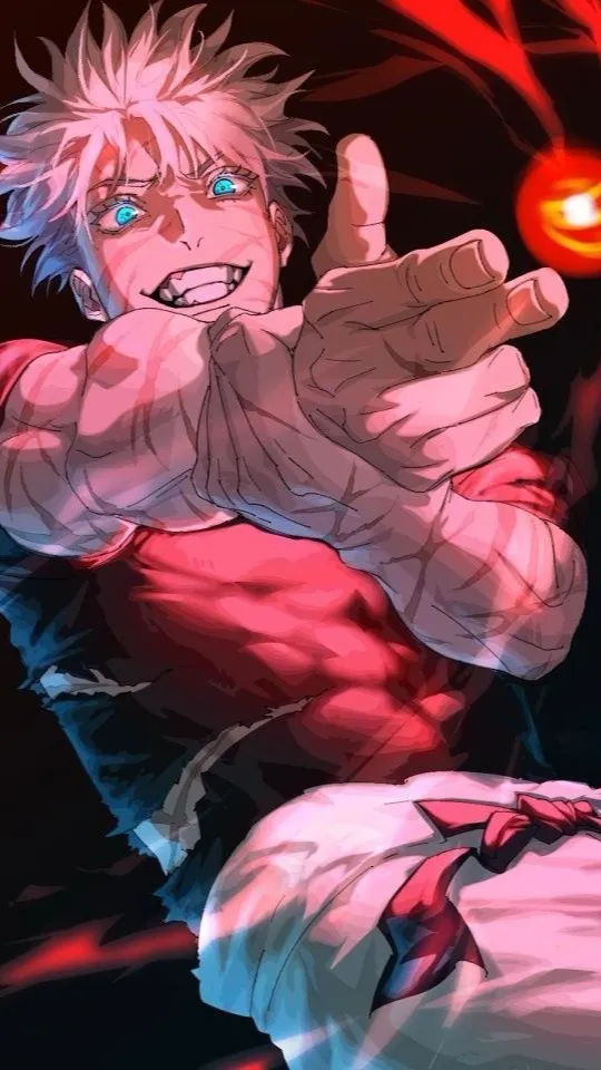 ai character: Satoru gojo background