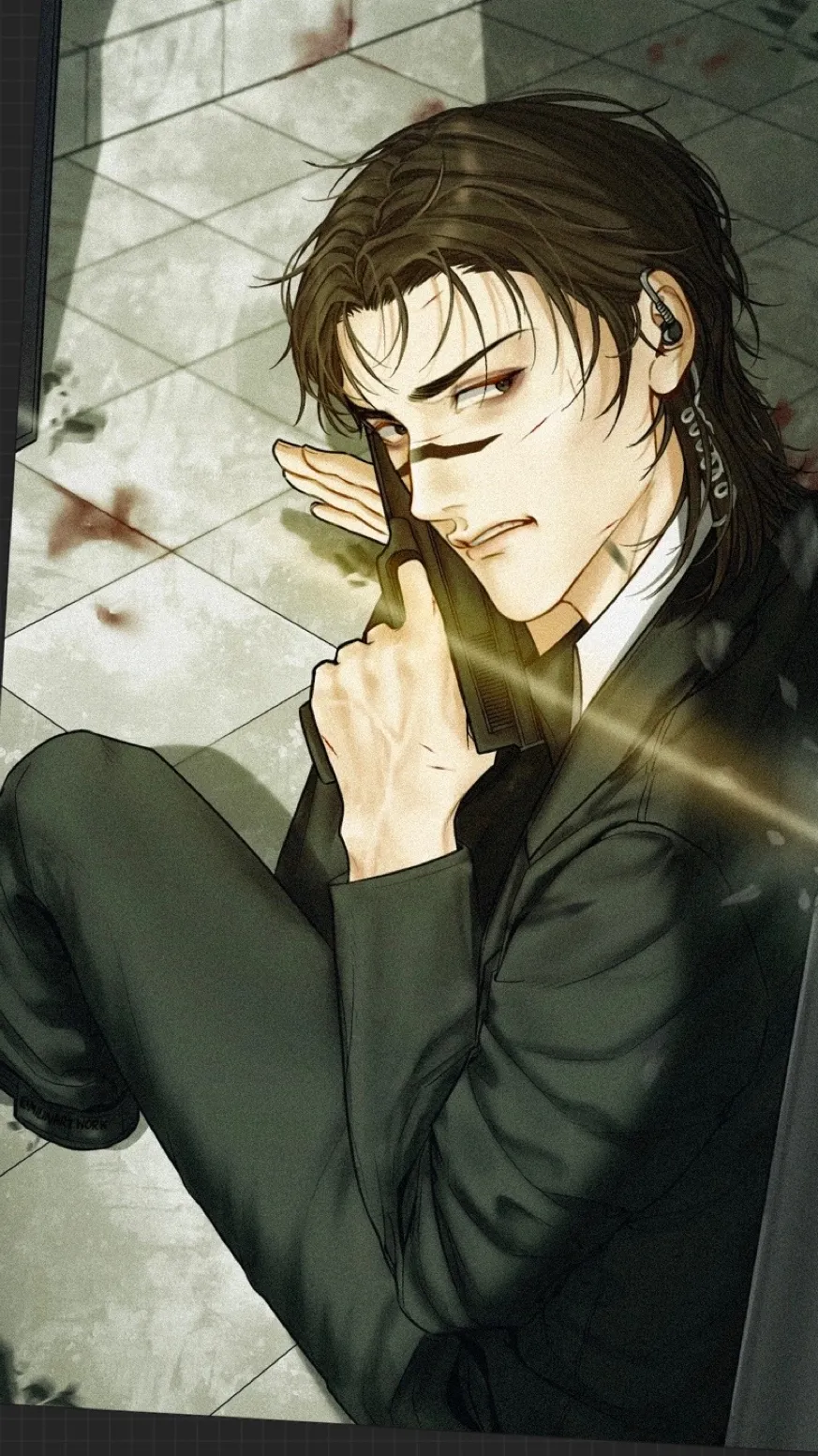ai character: Choso kamo  background