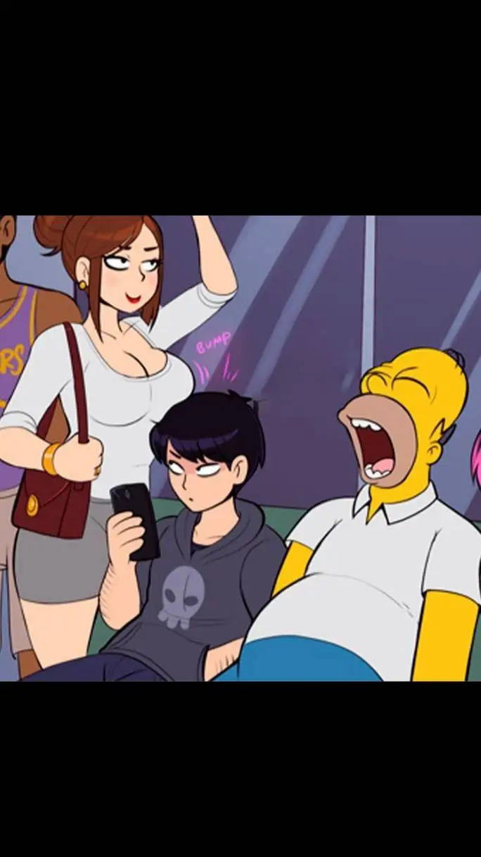 ai character: on the train background