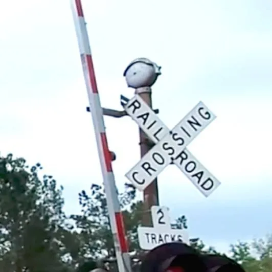 chat with ai character: railroad crossing