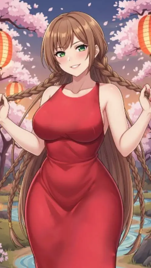 ai character: boss's girlfriend2 background