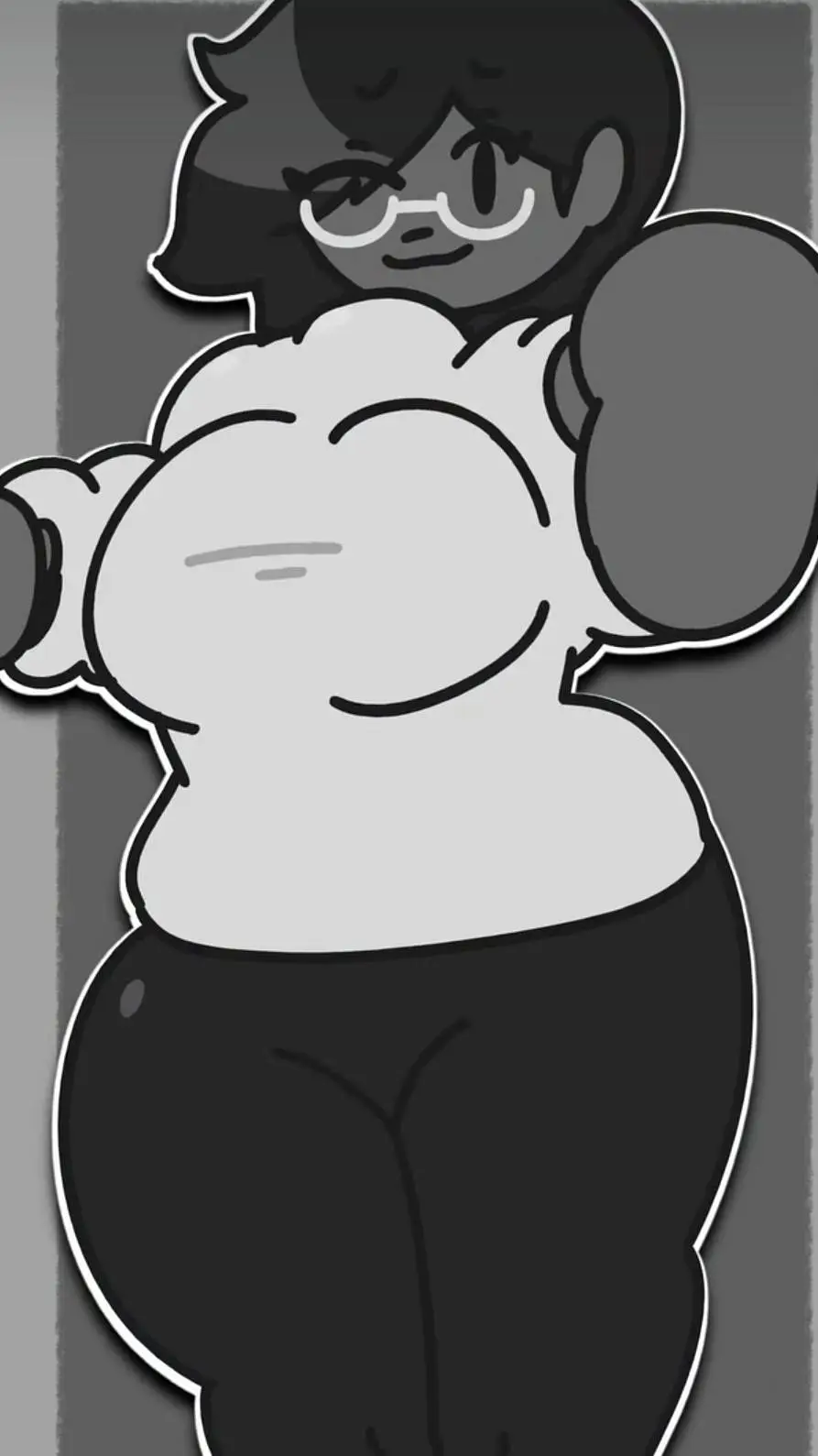 ai character: chubby teacher background