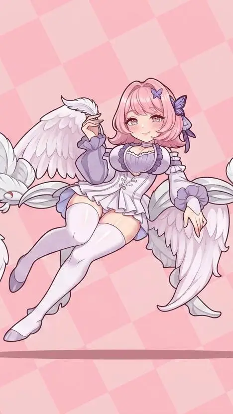 ai character: Mariposa background