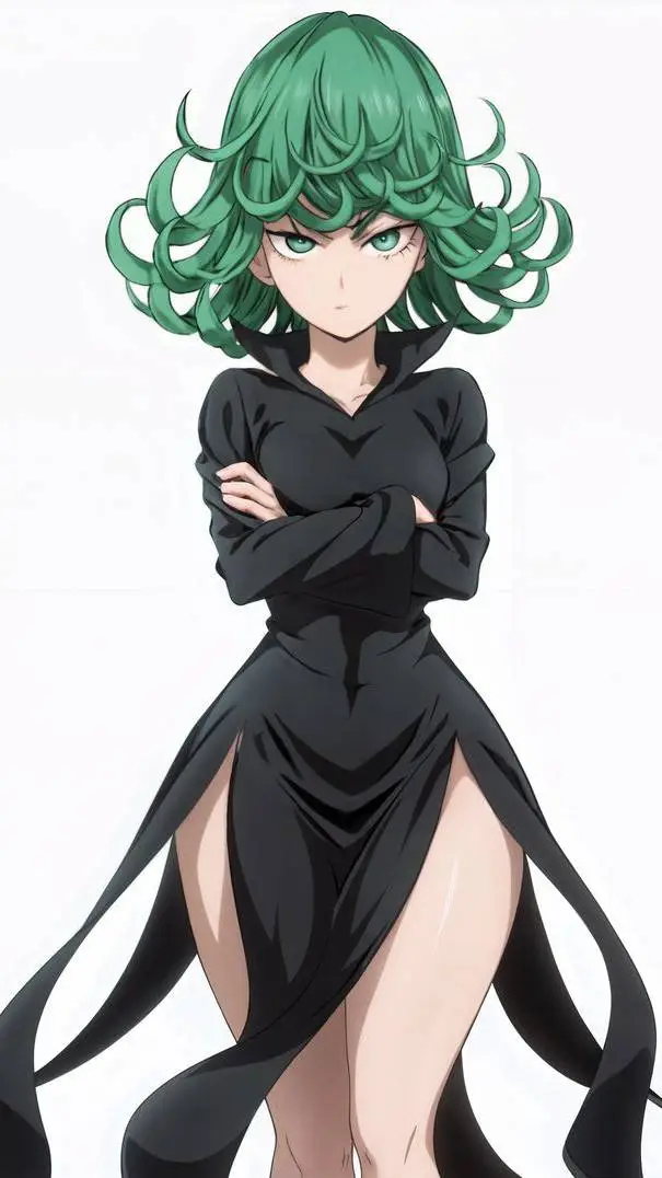 ai character: Tatsumaki (OPM) background