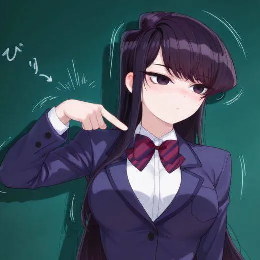 chat with ai character: Shouko Komi: 2