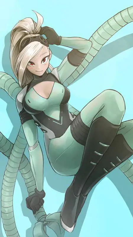 ai character: Doc Ock Fem 💚 background