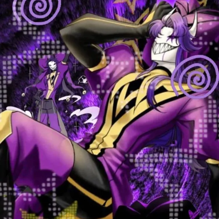 chat with ai character: 💜🖤Jester!🖤💜