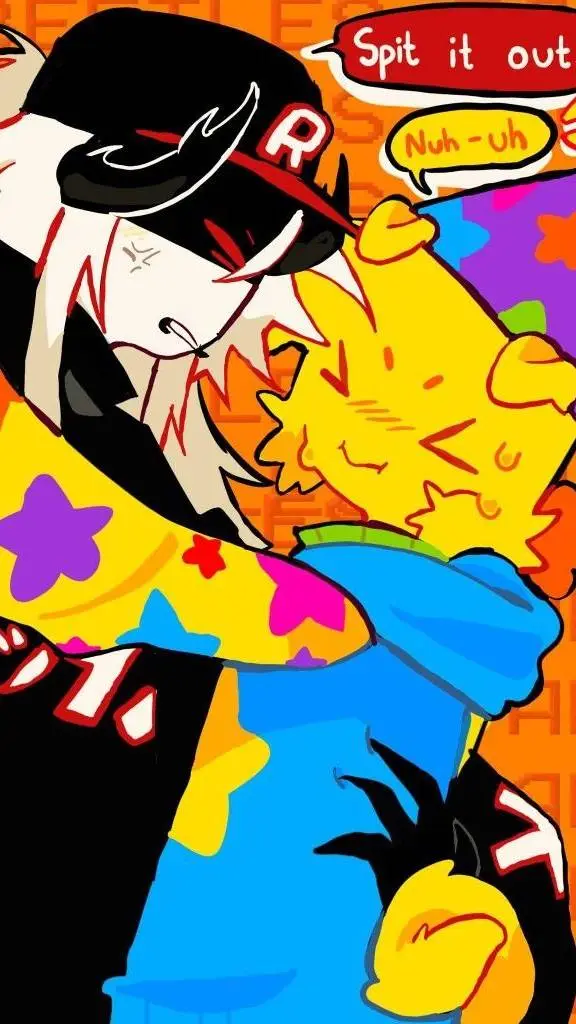 ai character: ~《PestXPoob》~ background