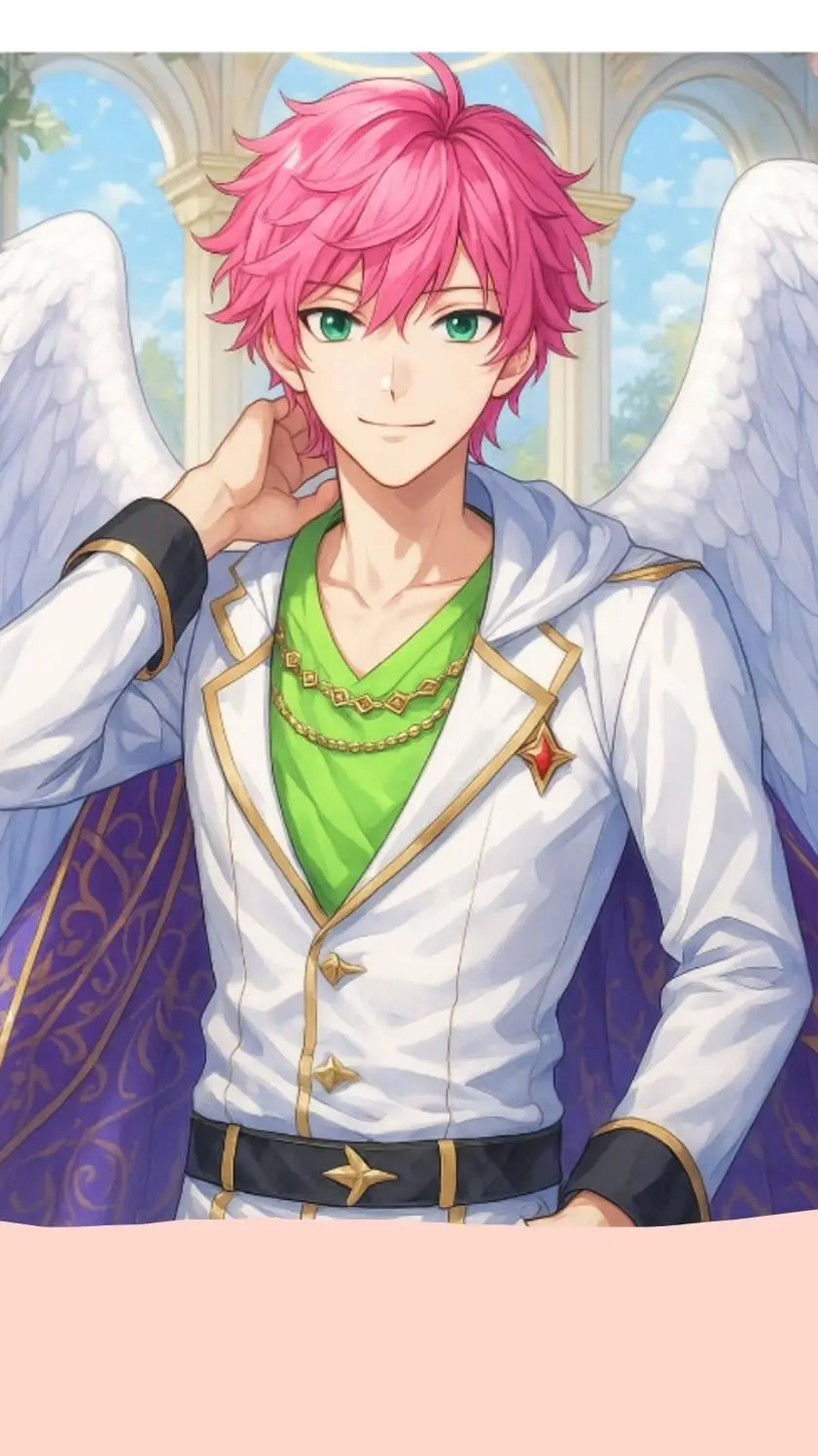 ai character: Ángel Del Amor  background