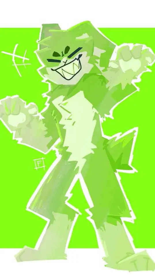 ai character: Toxic Rabbit background