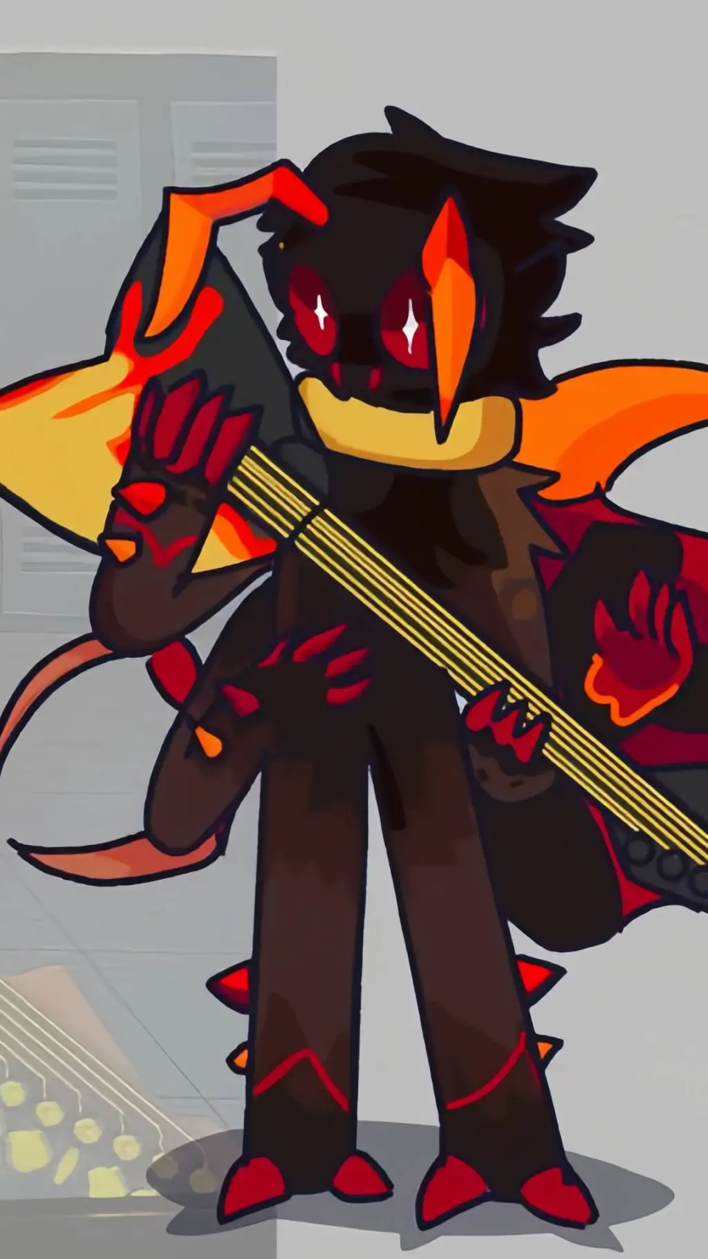 ai character: Crawlipede background