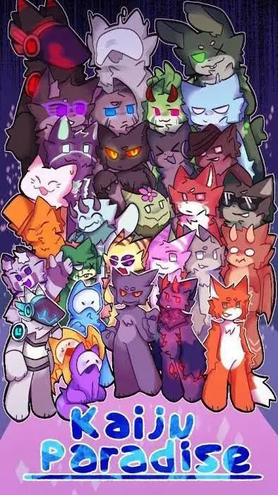 ai character: Kaiju Paradise background