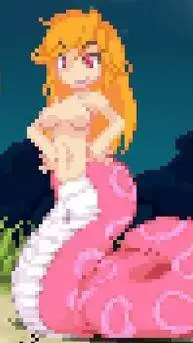 ai character: Snake girl background