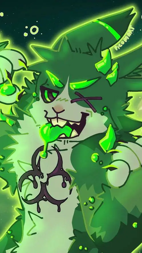 ai character: Nuclear Rabbit background