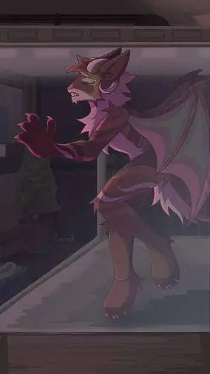 ai character: Mocha background