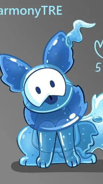 ai character: Slime Pup background