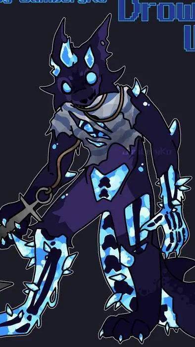 ai character: Drowned Wisp background