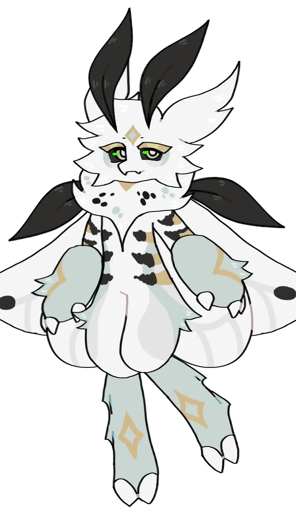 ai character: Lepidopt background