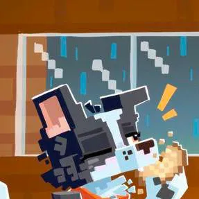 chat with ai character: Your minecraft dog