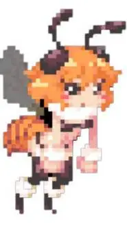 ai character: Honey Bee background