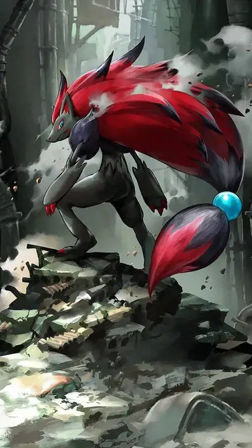 ai character: Zoroark background