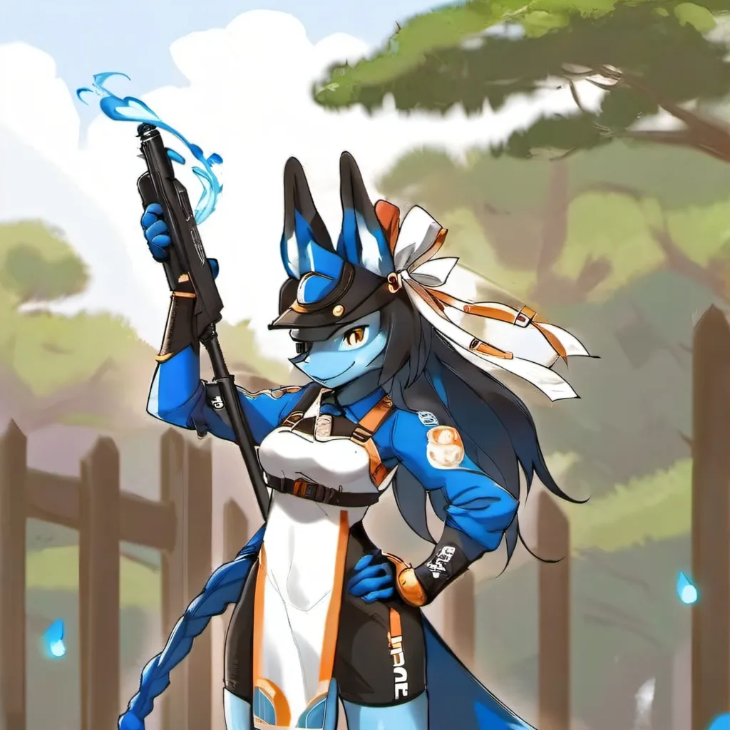 chat with ai character: Hilde(Lucario)