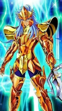 ai character: poseídon ♒️  background