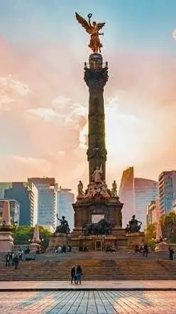 ai character: los dorados  CDMX background