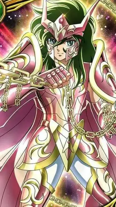 ai character: Shun de andromeda  background