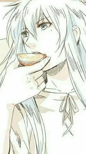 ai character: Albafica ⚘️ 🌹  background