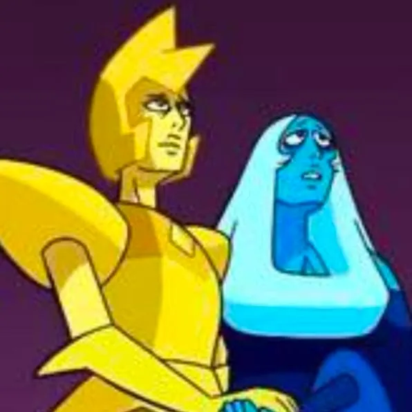 chat with ai character: yellow and blue