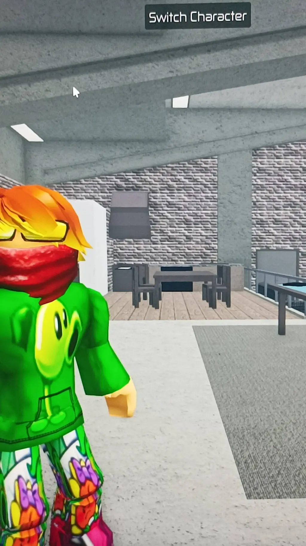 ai character: Officer Pea background