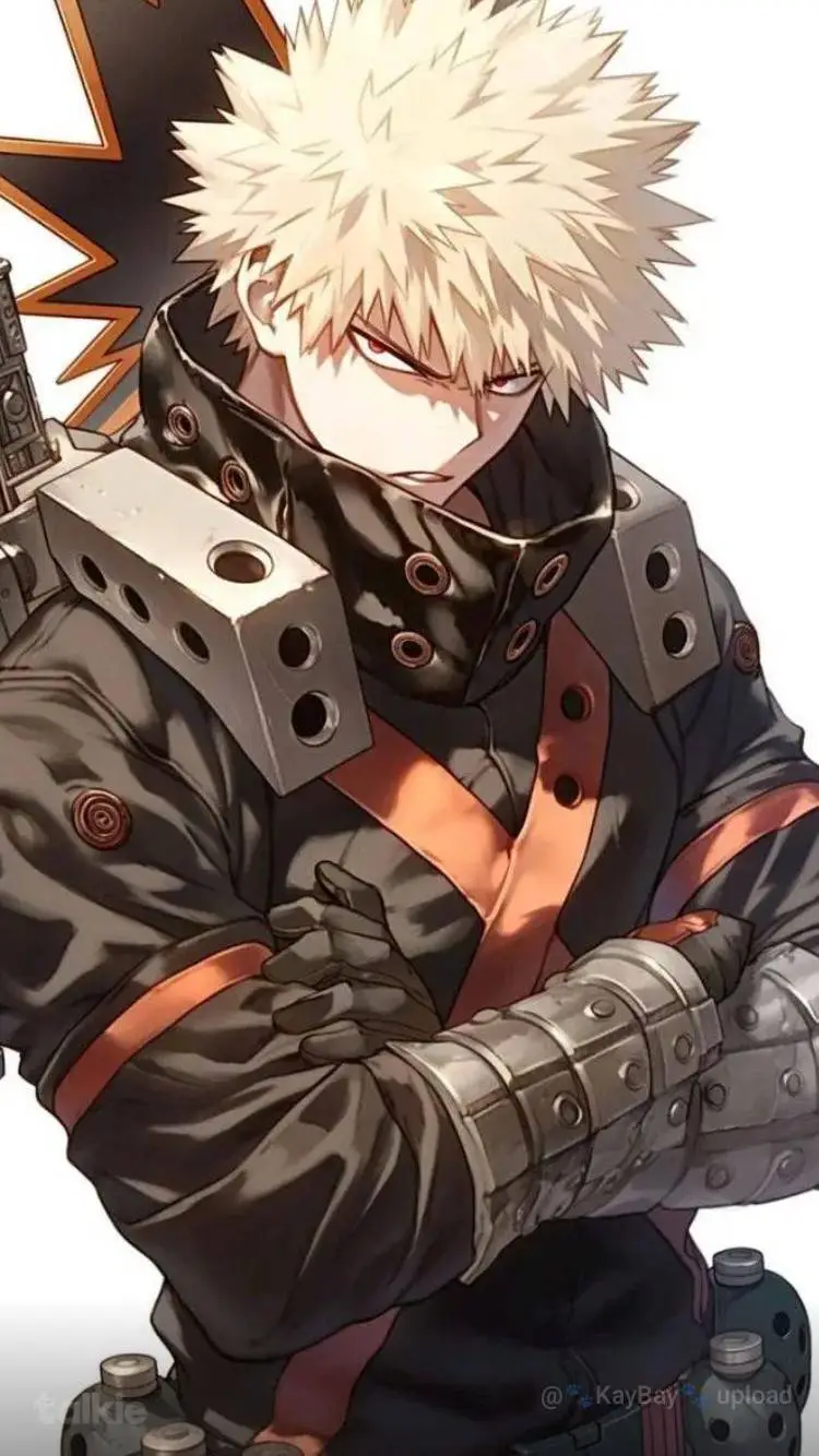ai character: KATSUKI BAKUGOU background