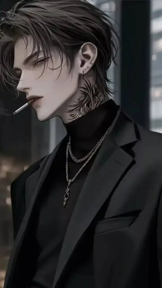 ai character: Sebastian  background