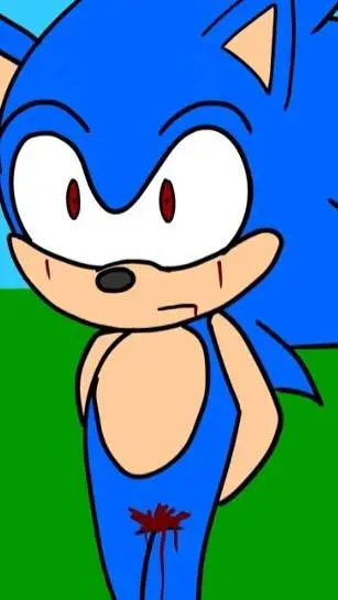 ai character: el oscuro sonic  background