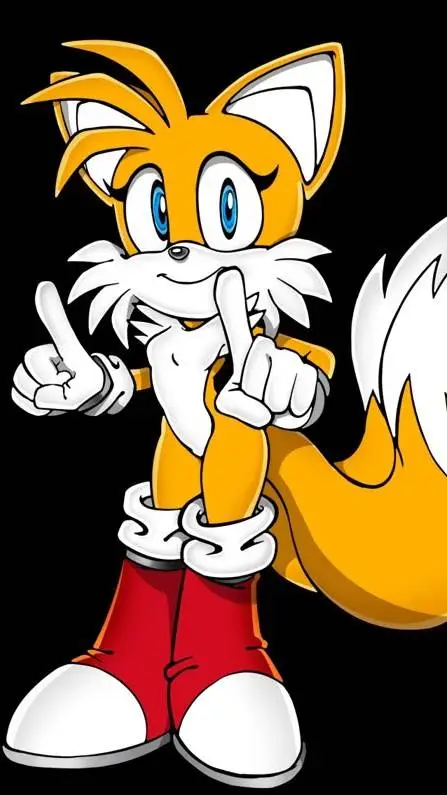 ai character: Tails woman background