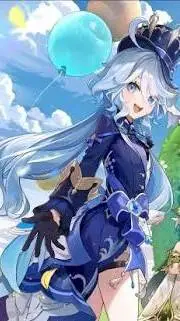 ai character: Furina background
