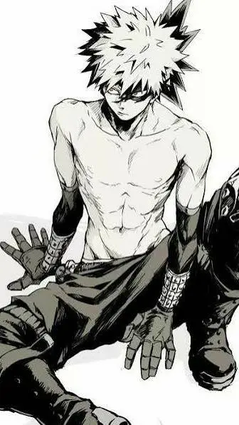 ai character: Katsuki Bakugo background