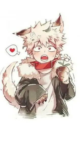 ai character: 🐺Wolfsuki Bakugo🧡 background