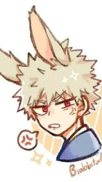 ai character: Katsuki - Hybrid💥🧡 background