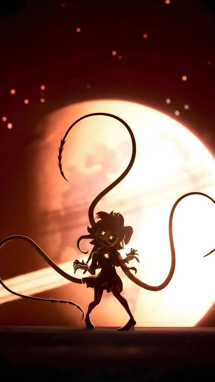 ai character: MD But Cyn in you background