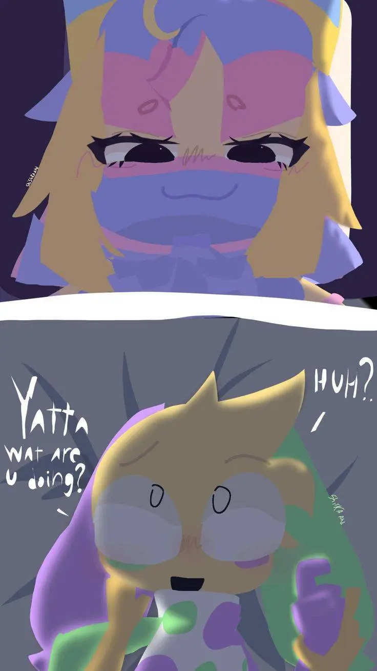 ai character: yatta x loeey background