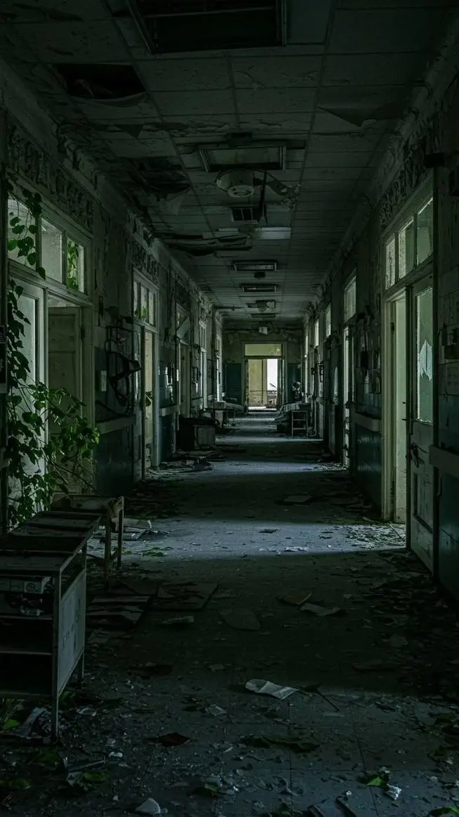 ai character: Abandend background