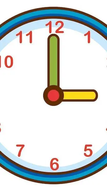 ai character: Relógio background