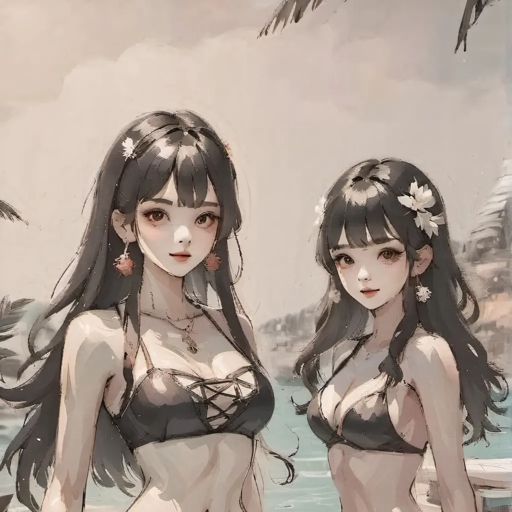 chat with ai character: Pool Party !!