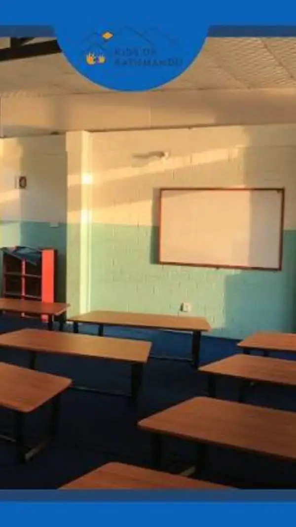 ai character: Nepali classroom background