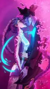 ai character: jinu y rumi  background