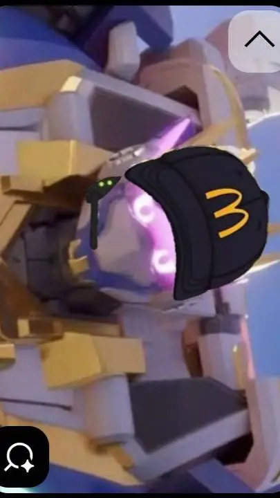 ai character: (McD's) Blue cop background