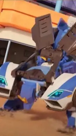 ai character: Blue cop background