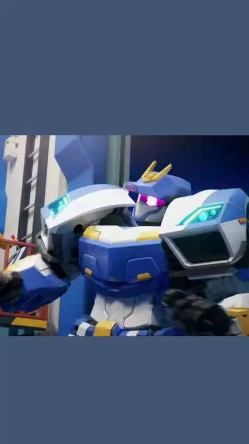 ai character: 💠 Blue Cop 💠 background